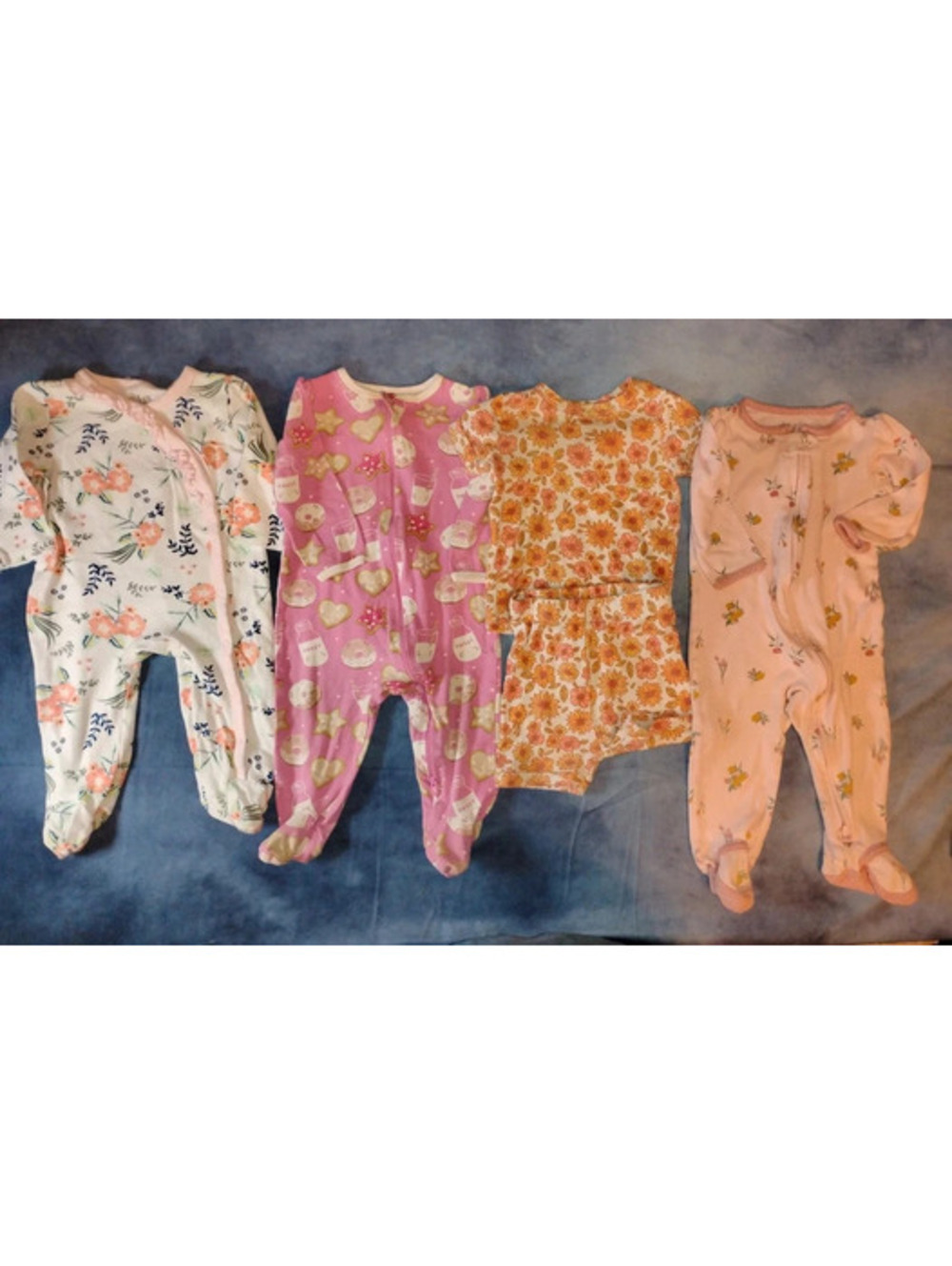 6-9 month girls pajamas